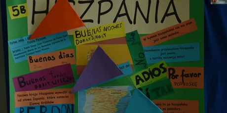 Powiększ grafikę: plakat ze słowami w języku hiszpańskim