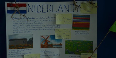 Powiększ grafikę: plakat - Niderlandy, zdjęcia z różnych regionów i informacje o nich
