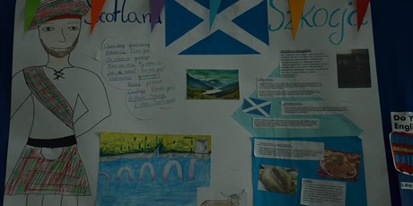 Powiększ grafikę: plakat Szkocji - rysunki , zdjęcia, informacje